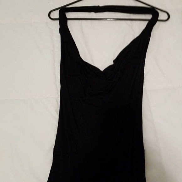 NWT Henry Duarte plunging low back jersey dress - Picture 4 of 7